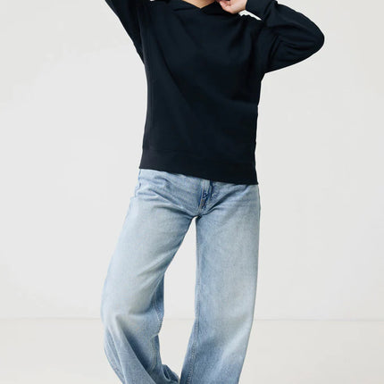 Recycled cotton hoodie with sidepockets - Custom Wood Designs