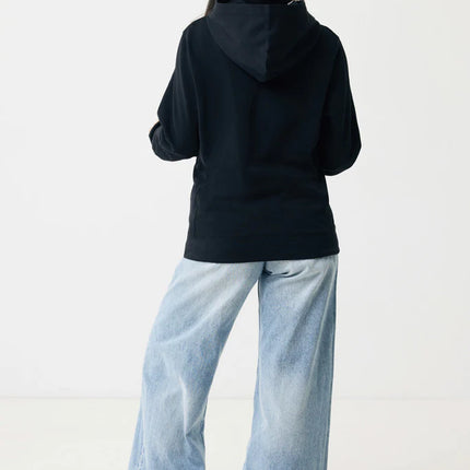 Recycled cotton hoodie with sidepockets - Custom Wood Designs