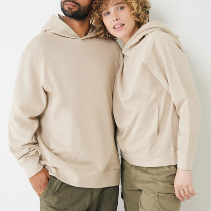Recycled cotton hoodie with sidepockets - Custom Wood Designs