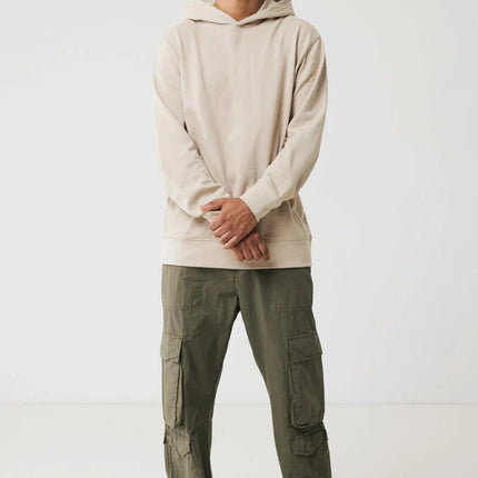 Recycled cotton hoodie with sidepockets - Custom Wood Designs