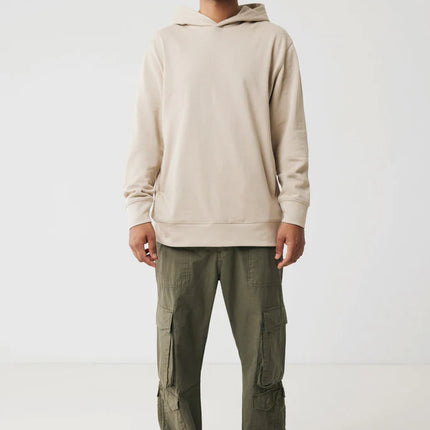 Recycled cotton hoodie with sidepockets - Custom Wood Designs