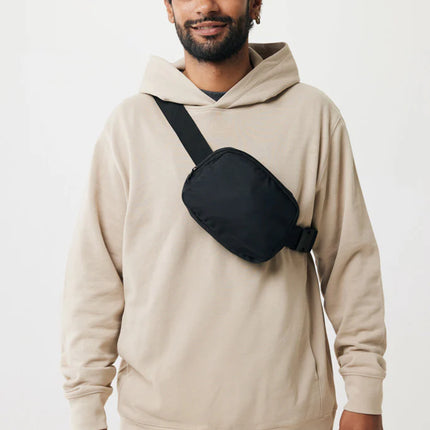 Recycled cotton hoodie with sidepockets - Custom Wood Designs