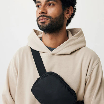 Recycled cotton hoodie with sidepockets - Custom Wood Designs