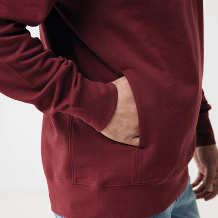 Recycled cotton hoodie with sidepockets - Custom Wood Designs