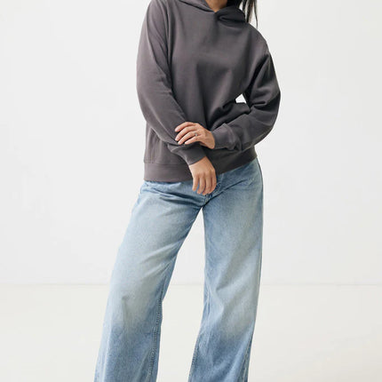 Recycled cotton hoodie with sidepockets - Custom Wood Designs