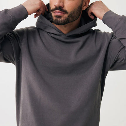Recycled cotton hoodie with sidepockets - Custom Wood Designs