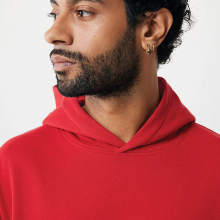 Recycled cotton hoodie with sidepockets - Custom Wood Designs