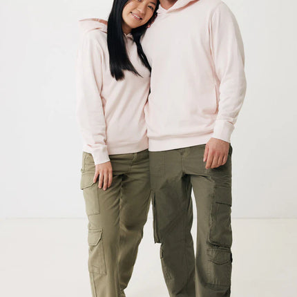 Recycled cotton hoodie with sidepockets - Custom Wood Designs