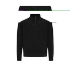 30% Recycled & 70% Organic Cotton / black / 72 x 56 x 1 cm