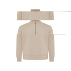 30% Recycled & 70% Organic Cotton / desert / 80 x 70 x 1 cm