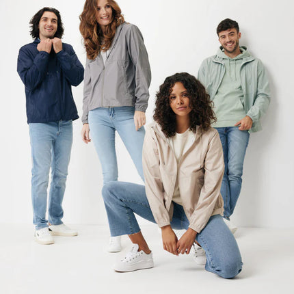 Loga recycled polyester lightweight jacket - Custom Wood Designs