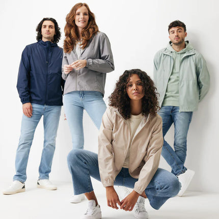 Loga recycled polyester lightweight jacket - Custom Wood Designs