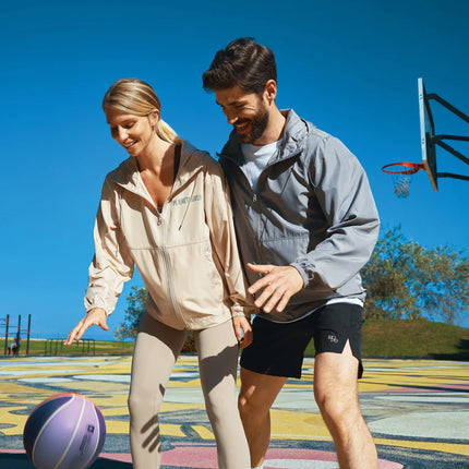 Loga recycled polyester lightweight jacket - Custom Wood Designs