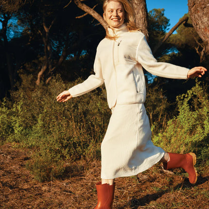 Recycled polyester pile fleece jacket - Custom Wood Designs