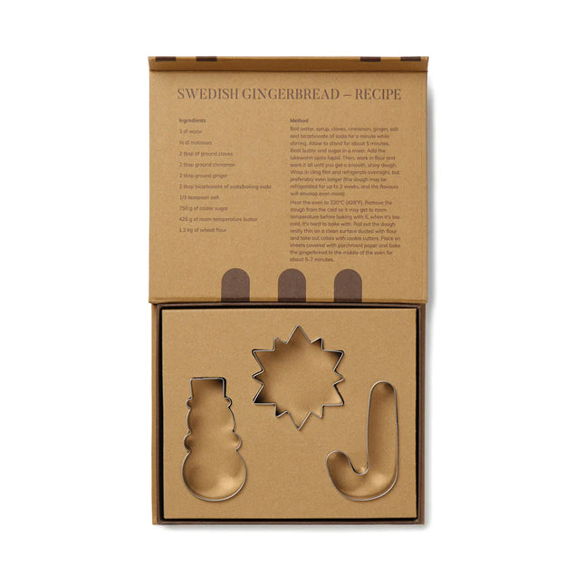VINGA Classic cookie cutter 3-piece set - Custom Wood Designs