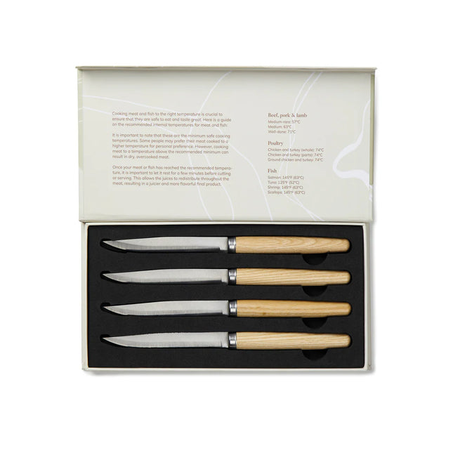 VINGA Retro meat knives - Custom Wood Designs