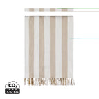 Recycled cotton,Recycled polyester / beige / 180 x 180 cm