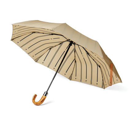 VINGA Bosler AWARE™ recycled pet 21" foldable umbrella - Custom Wood Designs