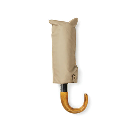 VINGA Bosler AWARE™ recycled pet 21" foldable umbrella - Custom Wood Designs
