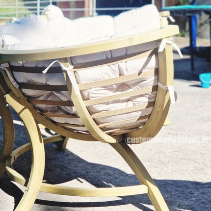 Siena Duo Sofa - Custom Wood Designs Siena Duo Sofa made from [material] –  [use_case] | Custom Wood Designs