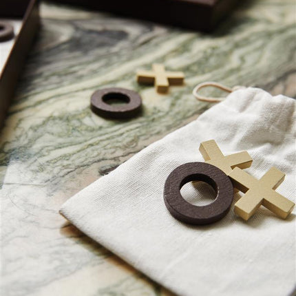 Criss-cross coffee table game pack of 25 Custom Wood Designs __label: Multibuy customwooddesignstictactoe