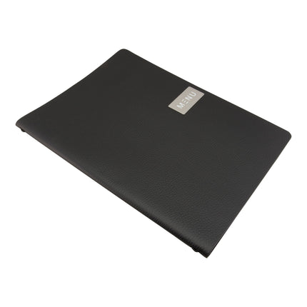 Black A4 menus pack of 10 Custom Wood Designs __label: Multibuy default-title-black-a4-menus-pack-of-10-53613237961047