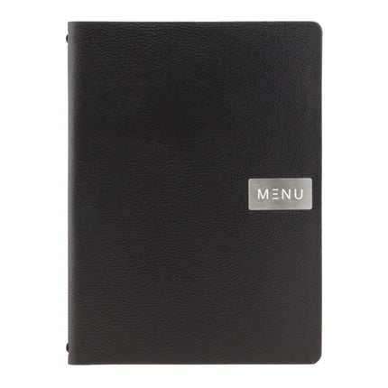 Black A4 menus pack of 10 Custom Wood Designs __label: Multibuy default-title-black-a4-menus-pack-of-10-53613239566679