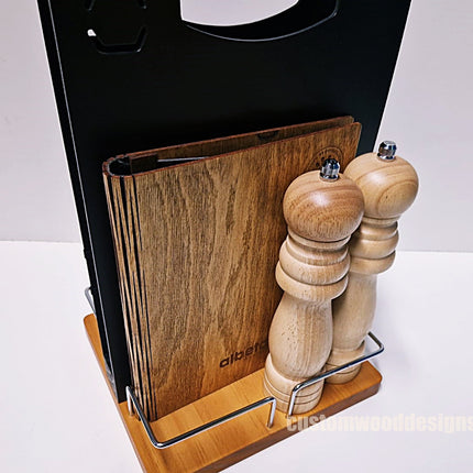 Chalkboard Table Caddy - Pack of 6 Custom Wood Designs __label: Multibuy default-title-chalkboard-table-caddy-pack-of-6-52298222403927