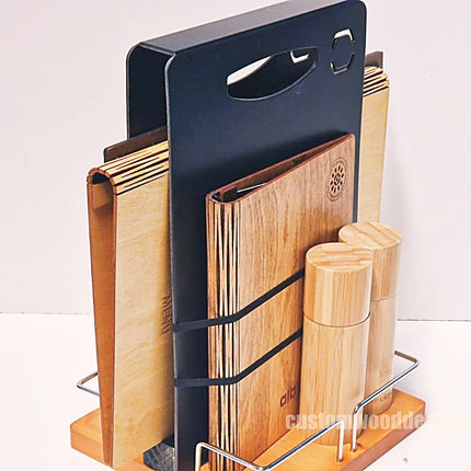 Chalkboard Table Caddy - Pack of 6 Custom Wood Designs __label: Multibuy default-title-chalkboard-table-caddy-pack-of-6-52298258121047