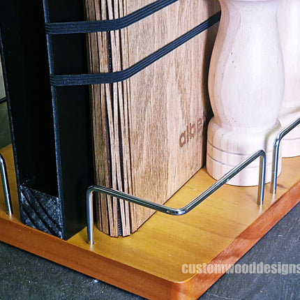 Chalkboard Table Caddy - Pack of 6 Custom Wood Designs __label: Multibuy default-title-chalkboard-table-caddy-pack-of-6-53612418990423