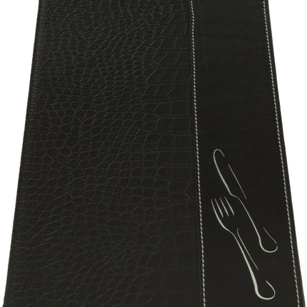Crocodile style leather menu pack of 10 Custom Wood Designs __label: Multibuy default-title-crocodile-style-leather-menu-pack-of-10-53613297238359