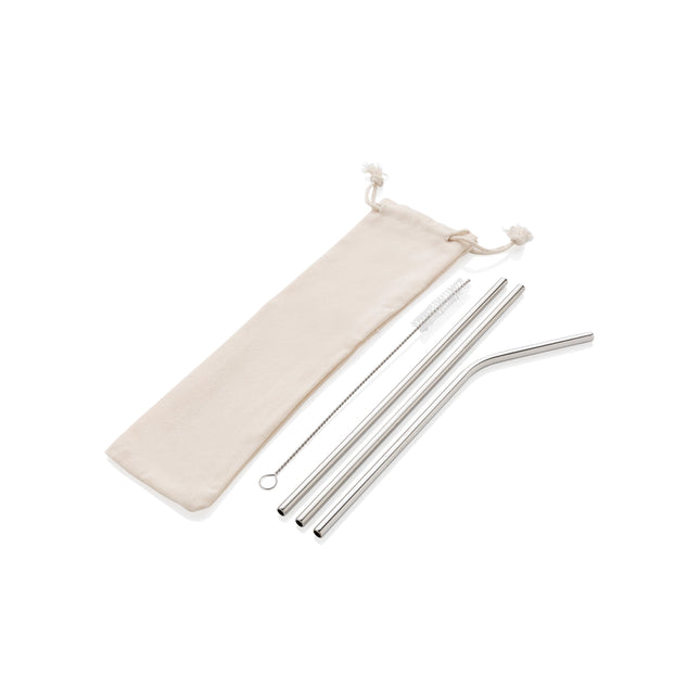 Reusable stainless steel 3 pcs straw set pack of 250 Custom Wood Designs __label: Multibuy default-title-reusable-stainless-steel-3-pcs-straw-set-pack-of-250-53008783278423