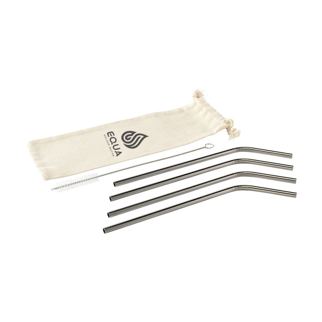 Stainless steel straws 4 pieces set pack of 100 Custom Wood Designs __label: Multibuy default-title-stainless-steel-straws-4-pieces-set-pack-of-100-53613722599767