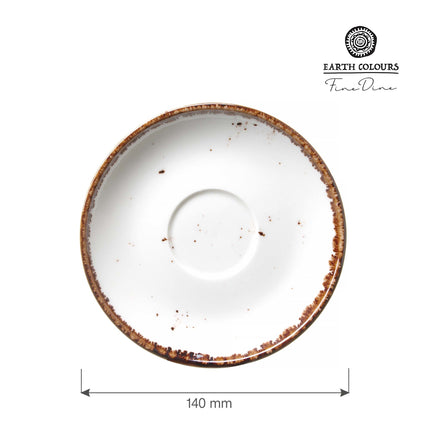 Vanilla coffee saucer, 140ml