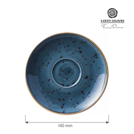 Iris coffee saucer, 140ml