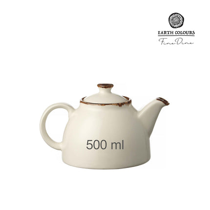 Vanilla teapot, 500ml