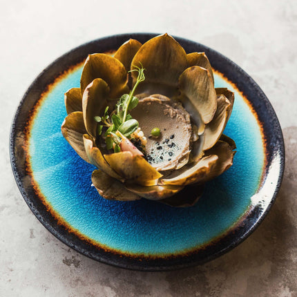 Lazur organic shaped plate, 270x190mm