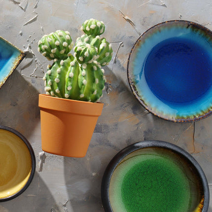 Beryl conical bowl, 225x(H)90mm