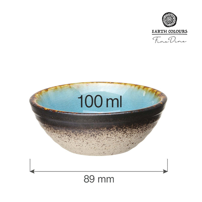Lazur dip dish, 89mm