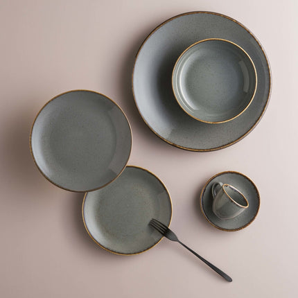 Stone rectangular tray, 350x260mm