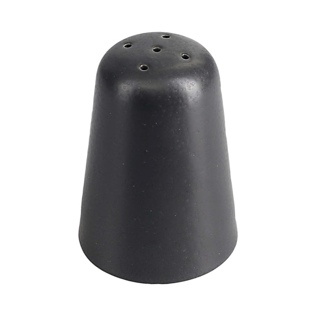 Coal salt shaker