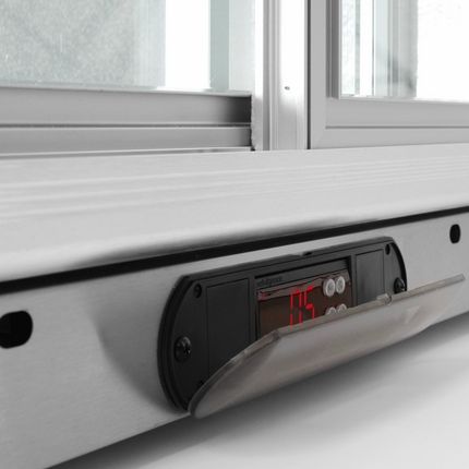 CANDOUR bar cooler 188L with sliding door, 900x520x(H)835mm