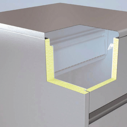 Air cooled ice cube maker Coolice 33kg / 24h, container 16kg