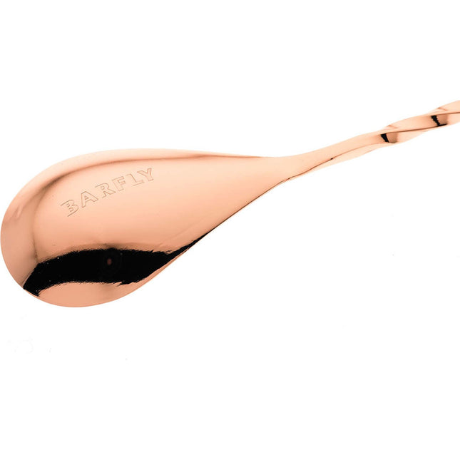 Classic Bar Spoon, Copper plated, 400mm
