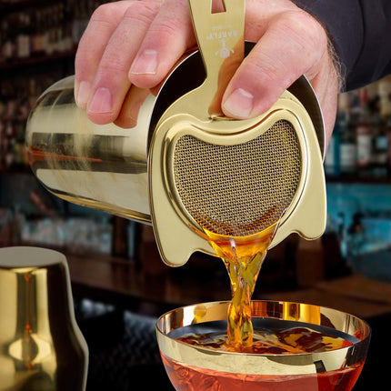 Classic Bar Spoon, Gold plated, 400mm