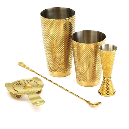 Classic Bar Spoon, Gold plated, 400mm