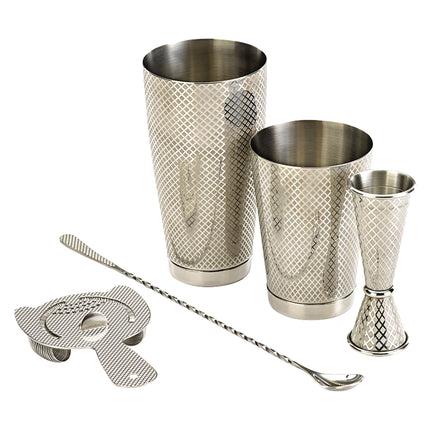 Bar Spoon with Fork End, Stainless Steel, 315mm
