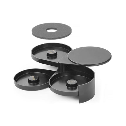 BarCraft Sugar And Salt Glass Rimmer - Keeps Flavorful Rims Ready For Colorful Glass Edges
