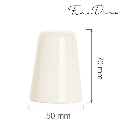 Crema salt shaker, 50x(H)70mm
