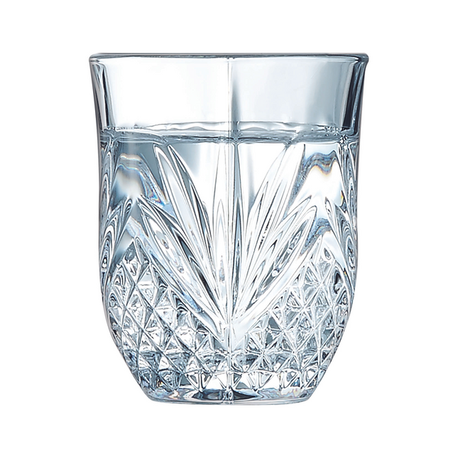 Broadway Shot Glass 50ml - Crystal Look, Durable Carved Design Elevates Every Cocktail